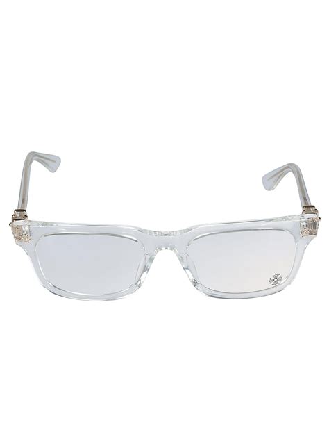 chrome hearts transparent glasses